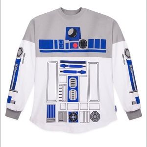 NWOT Star Wars R2D2 Disney Parks Spirit Jersey